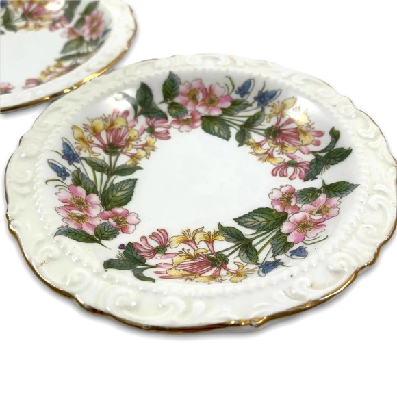 1950's PARAGON, By Appointment to Her Majesty The Queen, Fine Bone China saucers - Picture 7 of 7